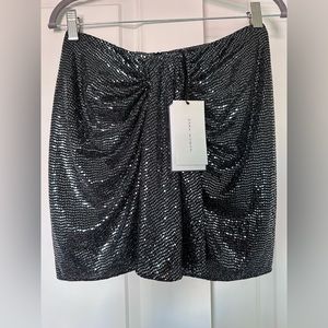 Zara sequined mini skirt